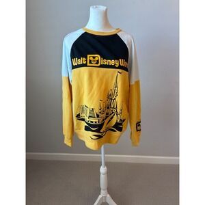 Walt Disney‎ World 1st Anniversary 1972 Sweatshirt Castle Graphic